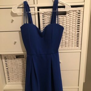 Blue party dress